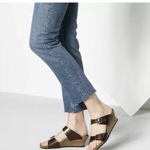 Birkenstock Brown Wedge Sandals